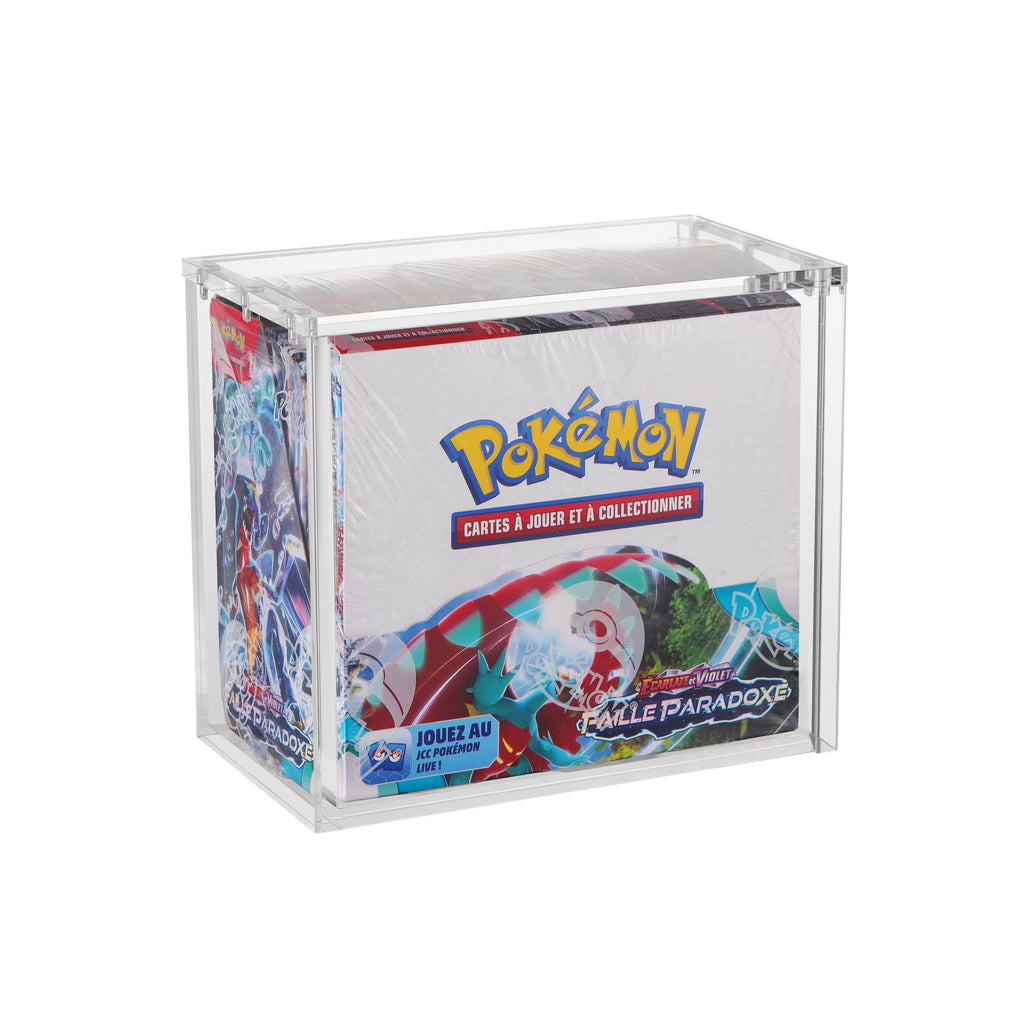 Pokemon Acryl Case für 36 Booster Box Display DE/EN - Magnetisch verschließbar