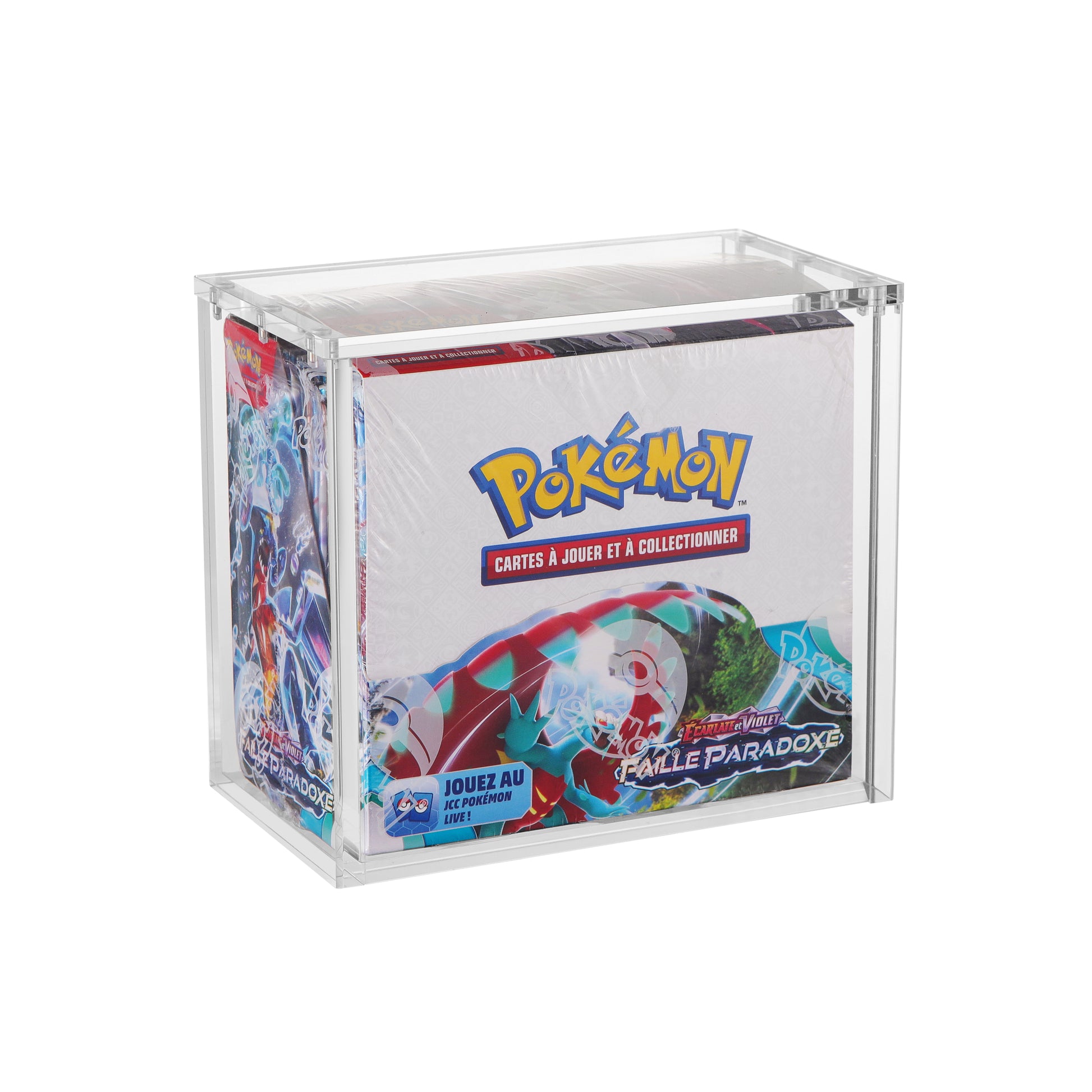Pokemon Acryl Case für 36 Booster Box Display DE/EN - Magnetisch verschließbar