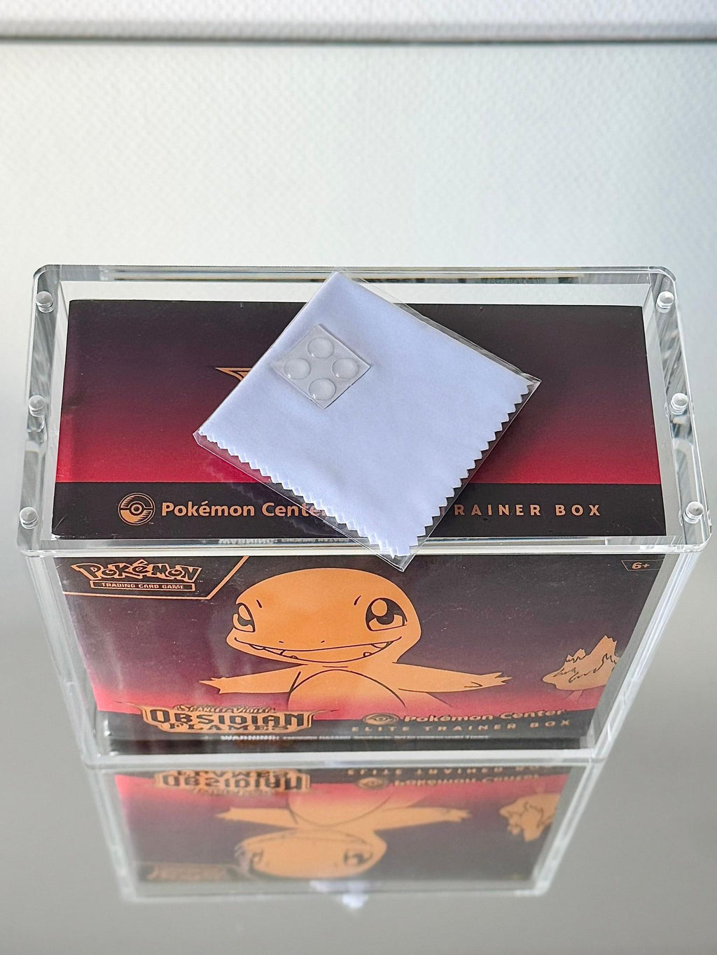 Pokemon Acryl Case für ETB / TTB Trainer Box - Magnetisch verschließbar