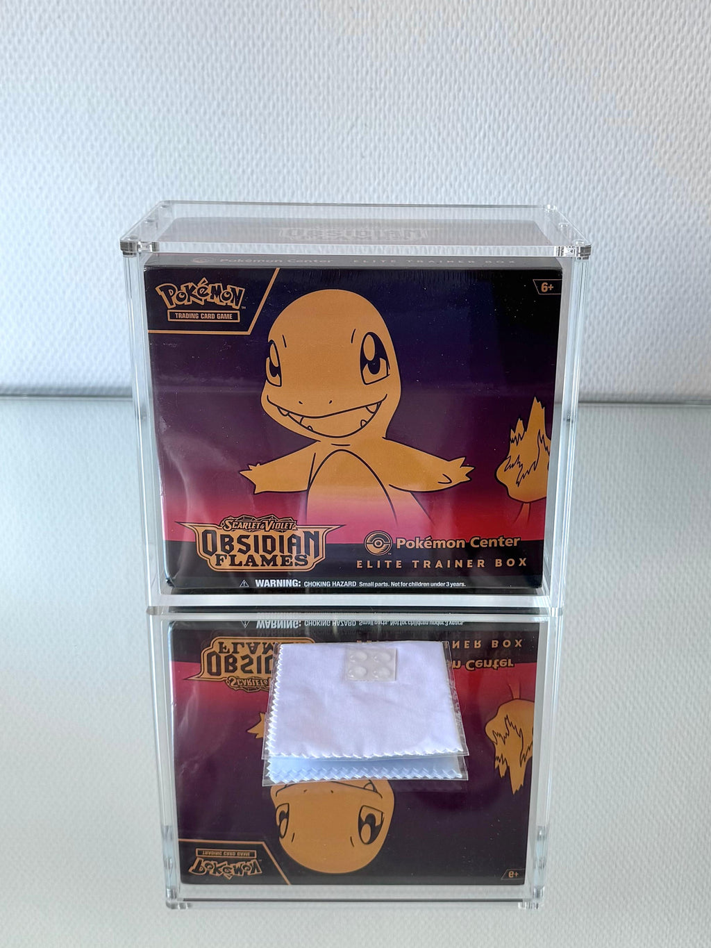 Pokemon Acryl Case für ETB / TTB Trainer Box - Magnetisch verschließbar