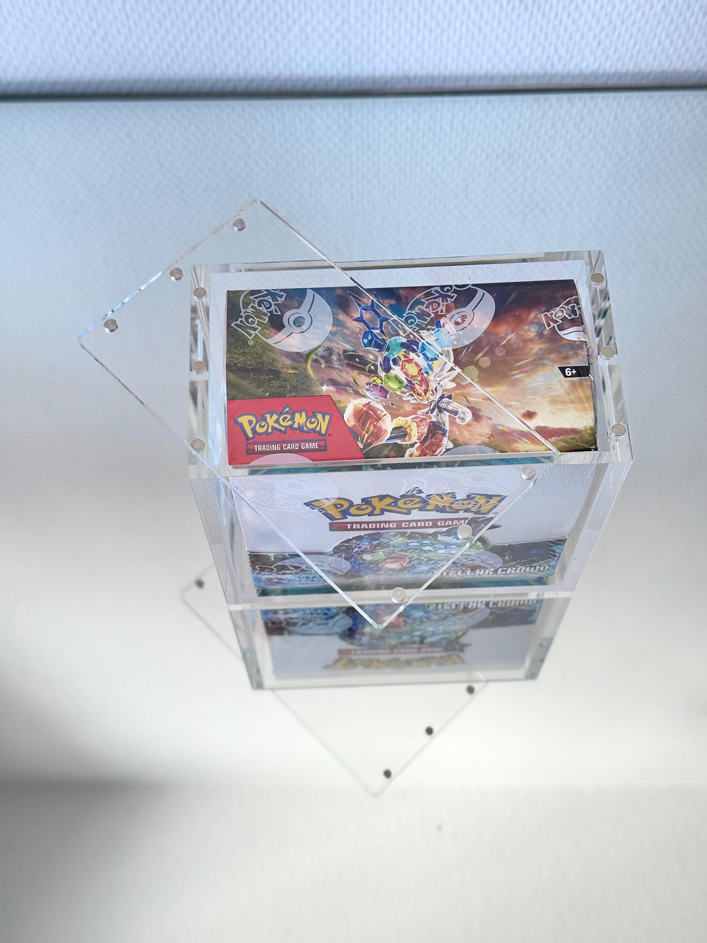 Pokemon Acryl Case für 36 Booster Box Display DE/EN - Magnetisch verschließbar